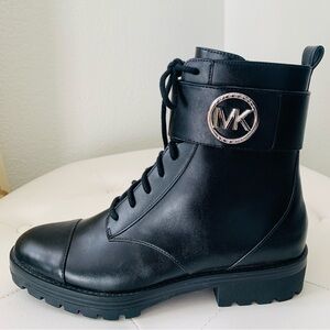 NWT Michael Kors Tatum Combat Boots